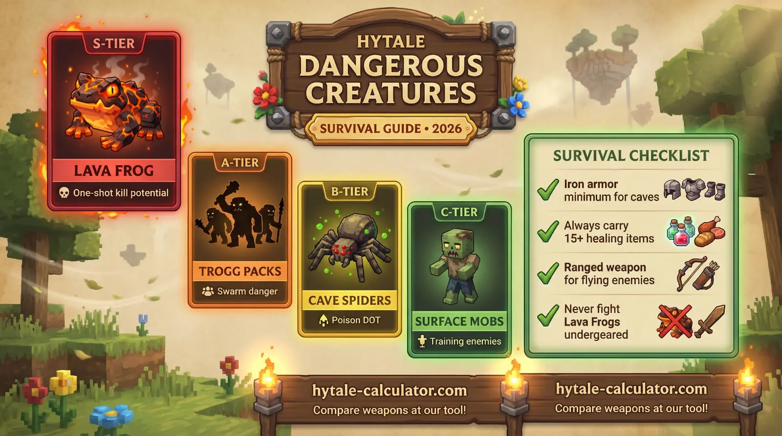 Hytale Dangerous Creatures