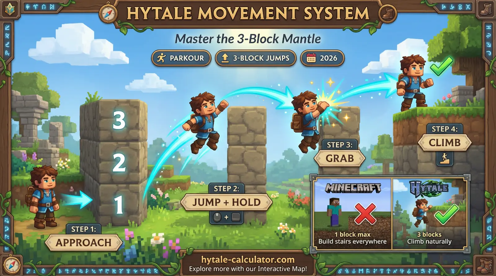 Hytale Movement & Parkour